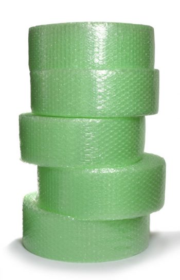 VOID ENVIRO Bubble Wrap 30mm Bubble 1500mm (wide) x 75m Roll Slit 5 x 300mm Perforated every 300mm