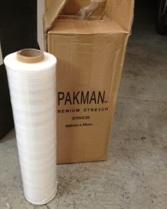 PAKMAN STRETCH Natural Premium 500m x 350m x 23um Cast Stretch Film