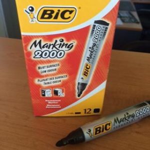 BIC 2000 Black Bullet Point Markers